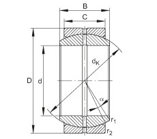 FAG Radial-Gelenklager - GE30-DO