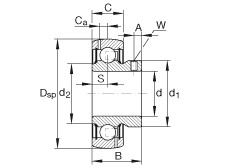 Bantalan GAY010-NPP-B-AS2/V INA