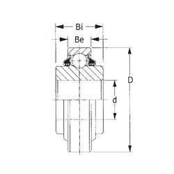 Rodamiento W214PP2 CYSD