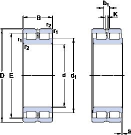 Подшипник NNCL 4940 CV SKF