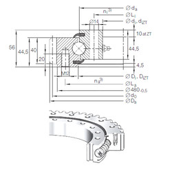 Bantalan VSA 20 0414 N INA