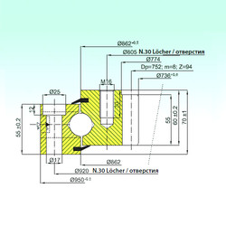 підшипник ZB1.25.0862.201-1SPTN ISB