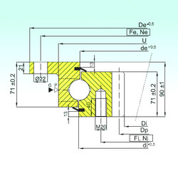 Bantalan ZBL.30.1155.200-1SPTN ISB