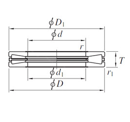 Bantalan THR2325 KOYO