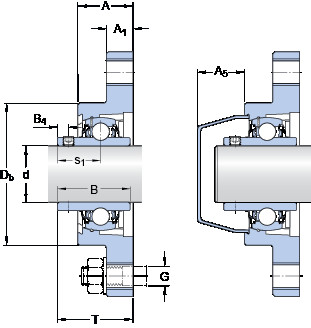 roulements FYTWK 50 LTA SKF