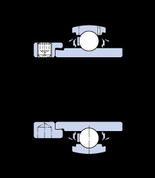 підшипник YEL 205-2RF/VL065 SKF