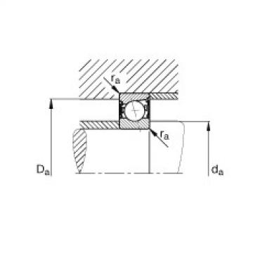 FAG Spindellager - B7006-E-2RSD-T-P4S