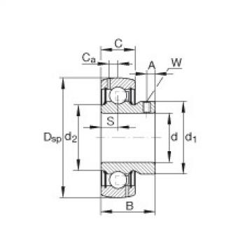 Подшипник GAY108-NPP-B-AS2/V INA