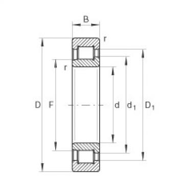 cylindrical bearing nomenclature SL192311 INA