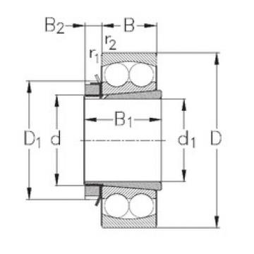 Rolamentos 2320-K+H2320 NKE