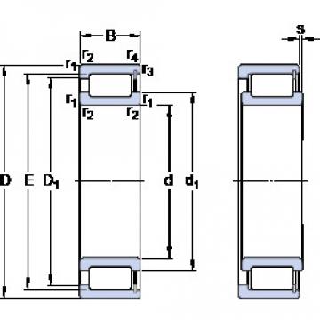 Rodamiento NCF 2956 CV SKF