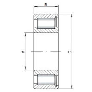 roulements NCF2204 V ISO