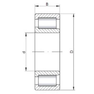 cylindrical bearing nomenclature SL192307 ISO