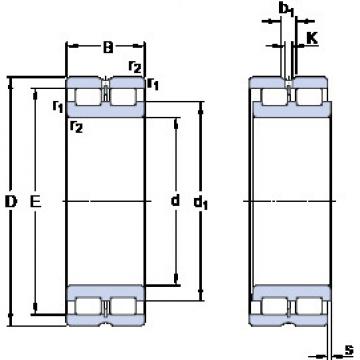 Подшипник NNCL 4912 CV SKF