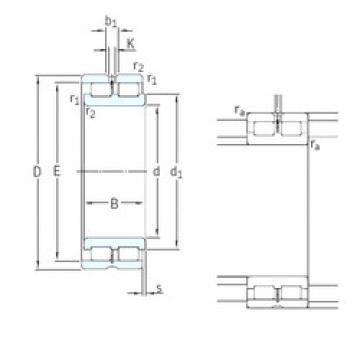 Подшипник NNCL4836CV SKF