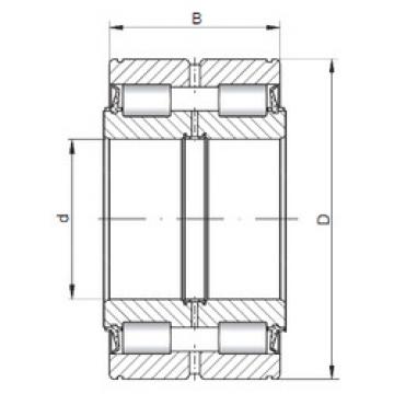 roulements NNF5007 V ISO