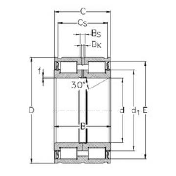 roulements NNF150-2LS-V NKE