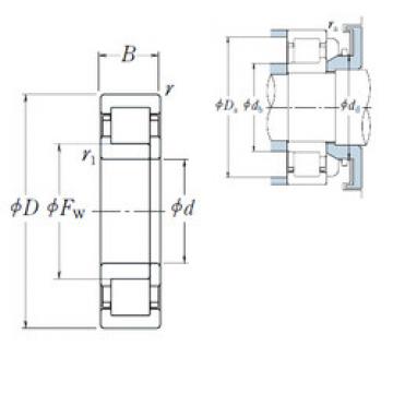 Rodamiento NUP2218 ET NSK