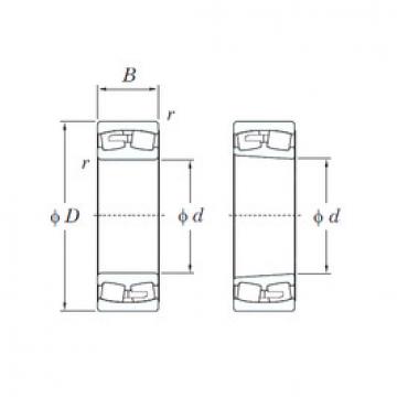 roulements 23092RK KOYO