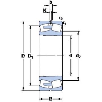 підшипник 239/1180 CAKF/W33 SKF