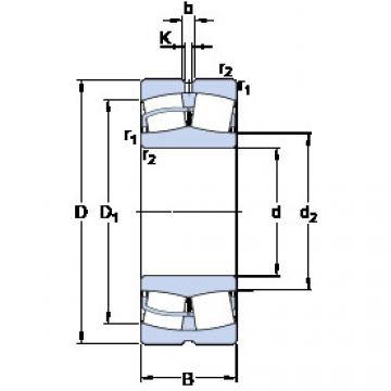 المحامل 22334 CCJA/W33VA405 SKF