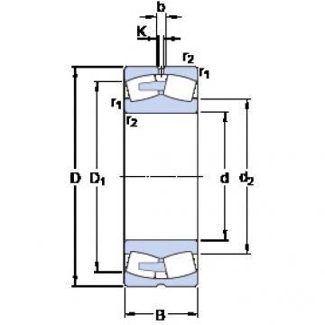 Bantalan 239/560 CA/W33 SKF