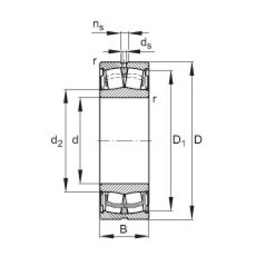 roulements WS22312-E1-2RSR FAG