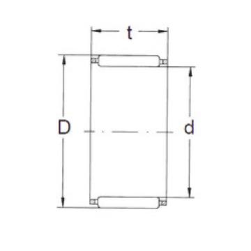 roulements K25X31X14 FBJ