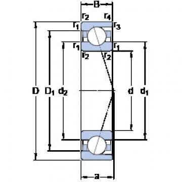 Подшипник 708 ACD/HCP4A SKF