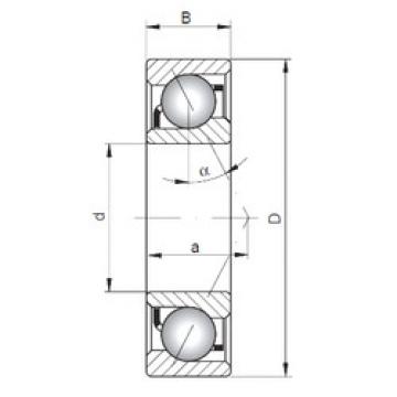 Подшипник 7076 A ISO