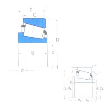 Bantalan X30213/Y30213 Timken