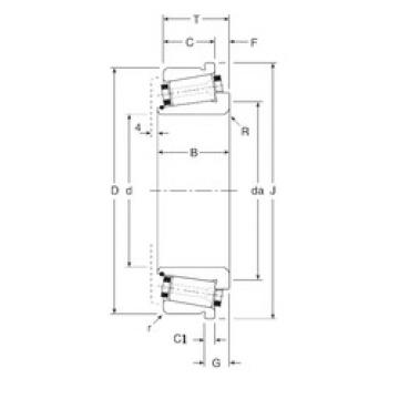 Rodamiento 80035/80068C Gamet