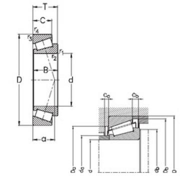 Rodamiento T4DB150 NKE