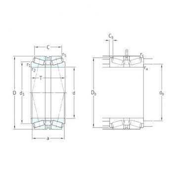 roulements 32938T102/DB31 SKF