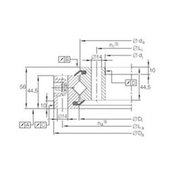 roulements XSU 14 0414 INA