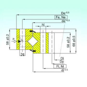 roulements ZR1.16.1424.400-1SPPN ISB