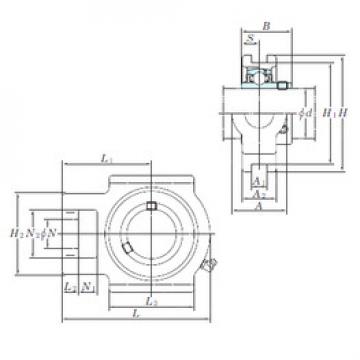 Rodamiento UCT214 KOYO