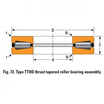 TTHD THRUST ROLLER BEARINGS N-3263-A