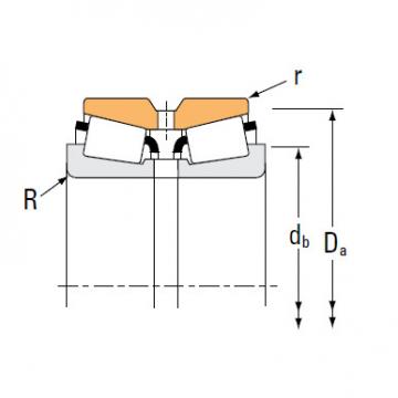 TDO Type roller bearing 33281 33462D