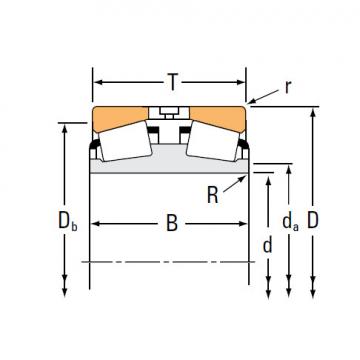 TDI TDIT Series Tapered Roller bearings double-row 74510D 74850