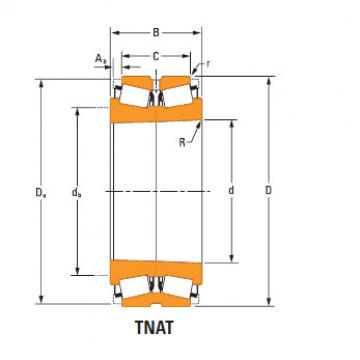 TdiT TnaT two-row tapered roller Bearings H228649Td H228610