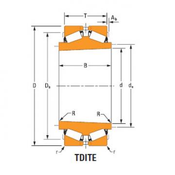 TdiT TnaT two-row tapered roller Bearings m235137Ta m235140Ta m235113cd