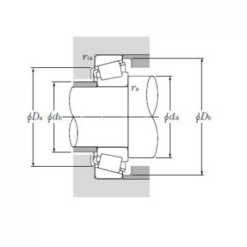 Single Row Tapered Roller Bearings NTN 32088