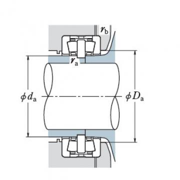 DOUBLE ROW TAPERED ROLLER BEARINGS JAPAN BRAND 260TFD3601