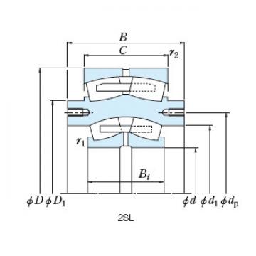 Roll Bearings for Mills NSK 3U120-4