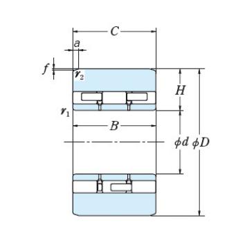 Roll Bearings for Mills NSK 2U130-16