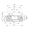 FAG Axial spherical plain bearings - GE140-AX