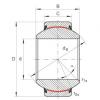 FAG Radial spherical plain bearings - GE140-FW-2RS