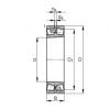 roulements 239/1180-B-K-MB FAG