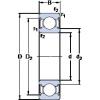 Rolamentos W 638/8-2Z SKF